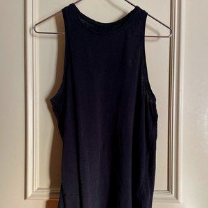 lululemon athletica yoga top in black
